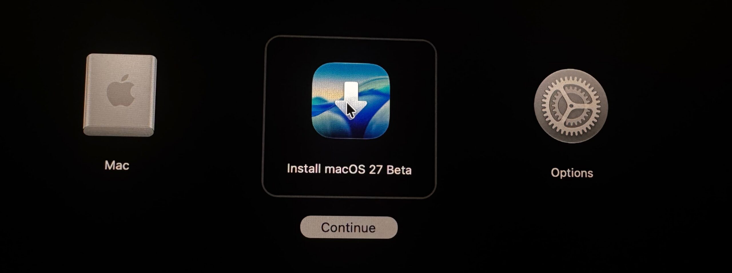 Install macOS 27 on Mac using USB bootable installer