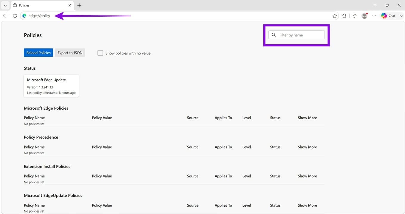 Location is turned off in system settings in Edge Version 149 5