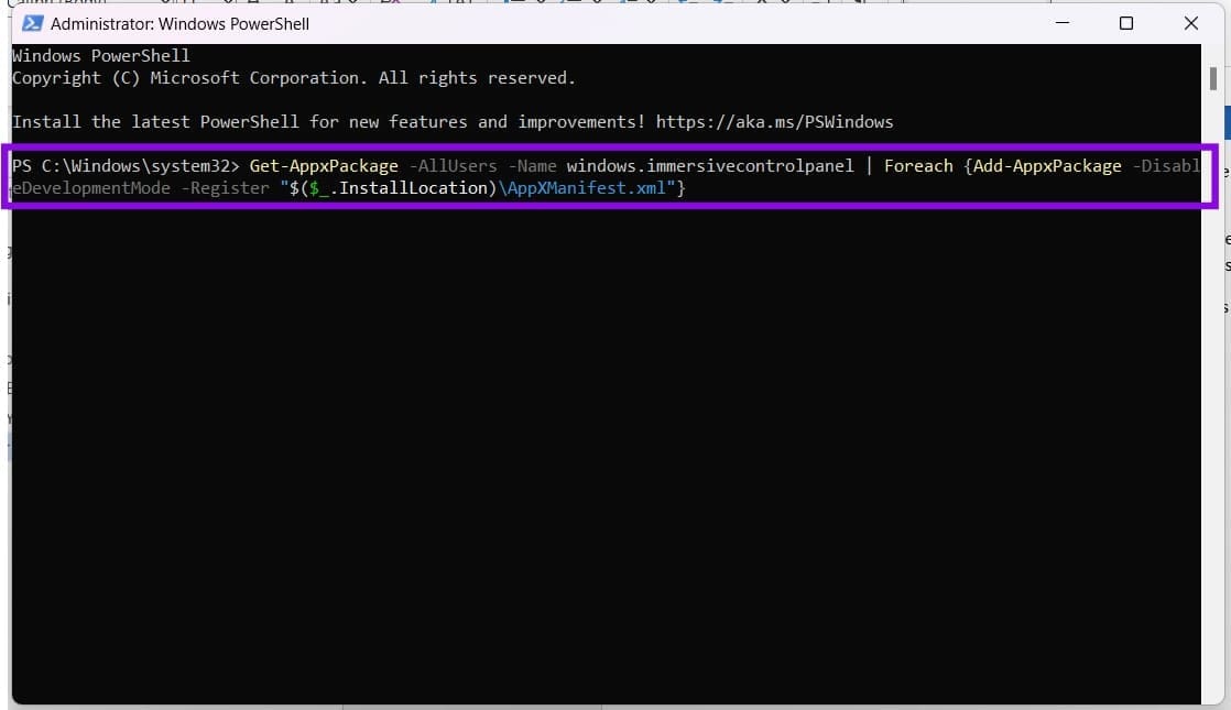 Windows Settings Blank or Missing Heres How to Fix Things 4